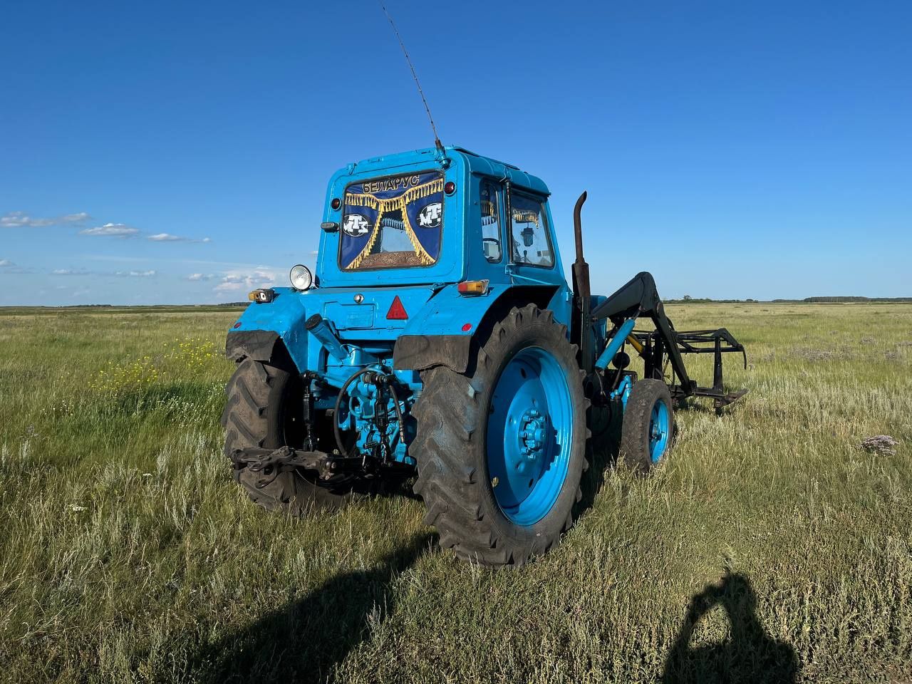 Мтз 80 с Куном и плугом