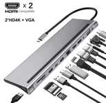 HUB (Док-станция) для MacBook 13 в одном. + Доставка. Алматы.