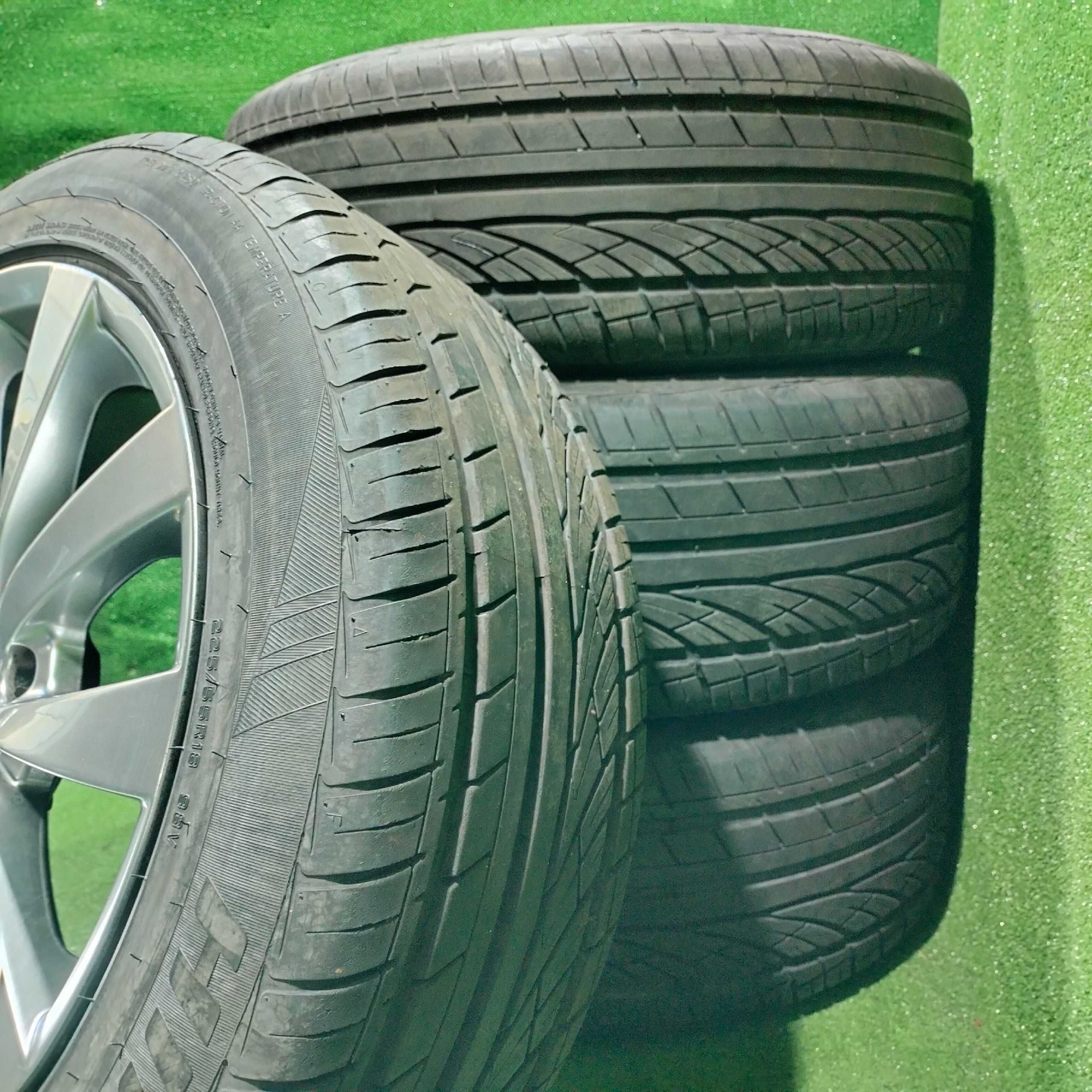 Продам Диск с шинами Motec BMW разноширокие R18 5x120 IS46 / DIA 74,1