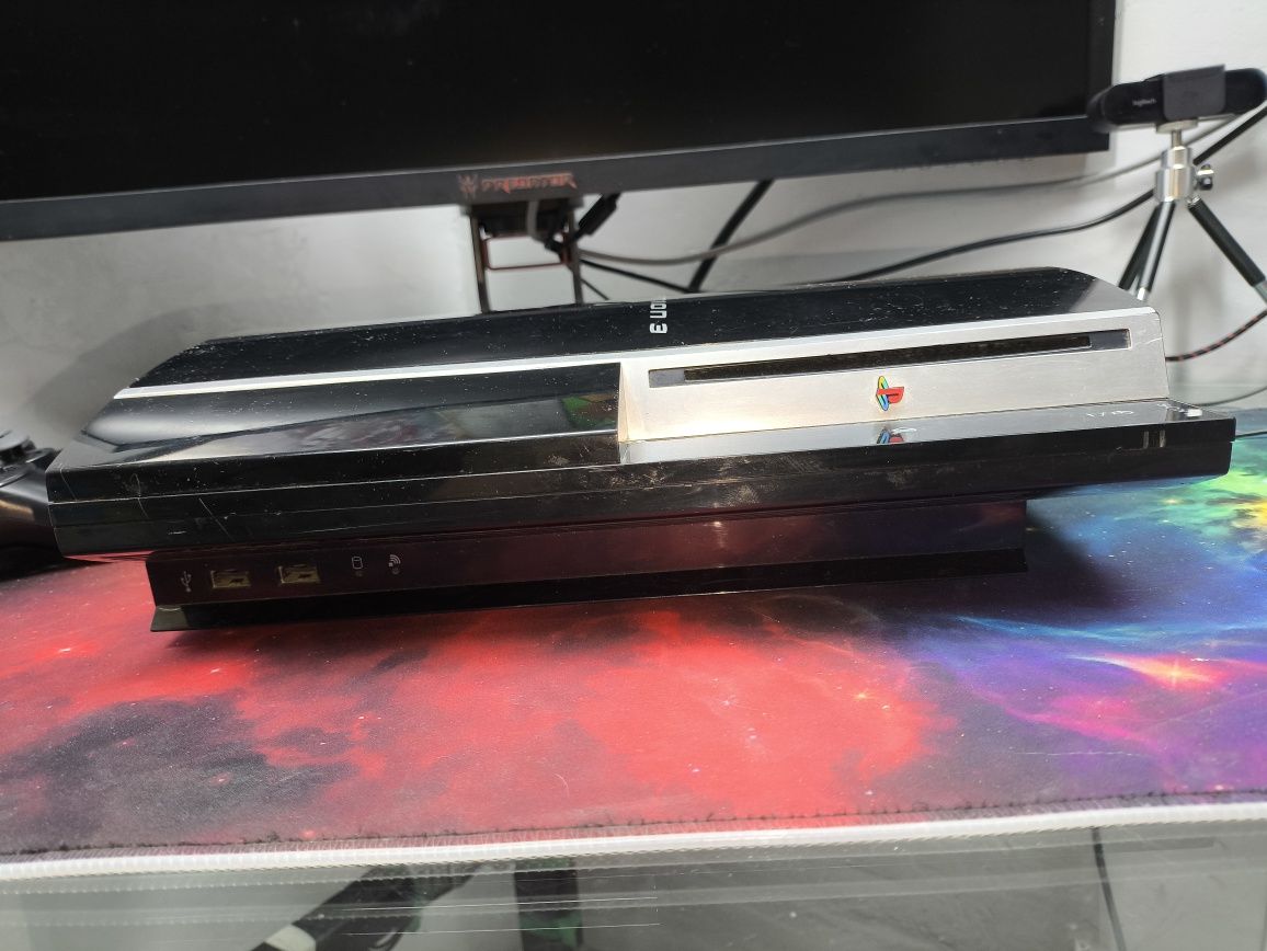 PS3 FAT 500GB/2 Геймпада/3диска/полный комплект/Ред.