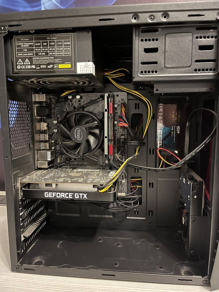 Продам игровой пк | i3 10105f | 1650 gtx | 16gb ram