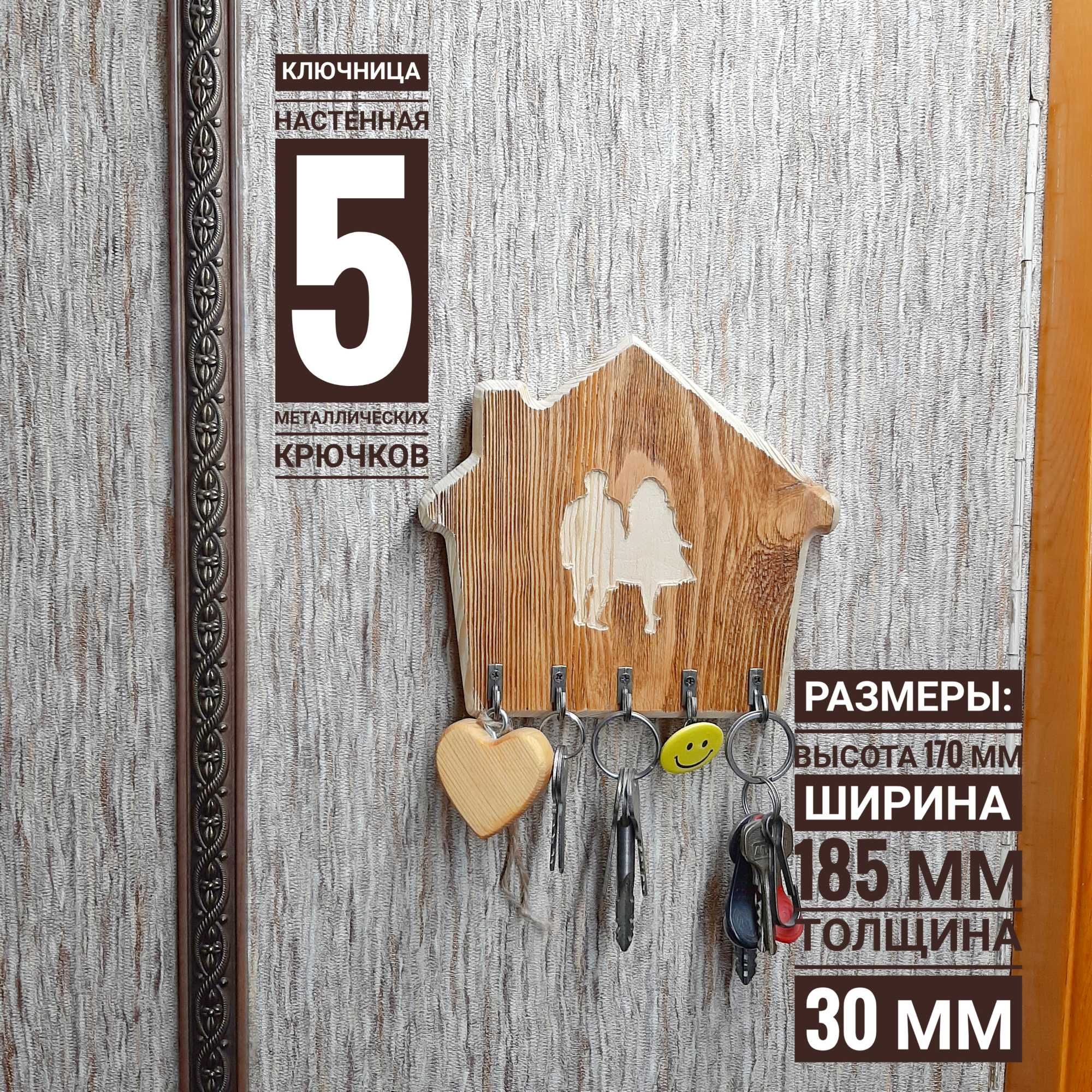 Для прихожей ключница с подарком