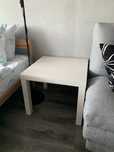 Столик IKEA белый 55×55 см