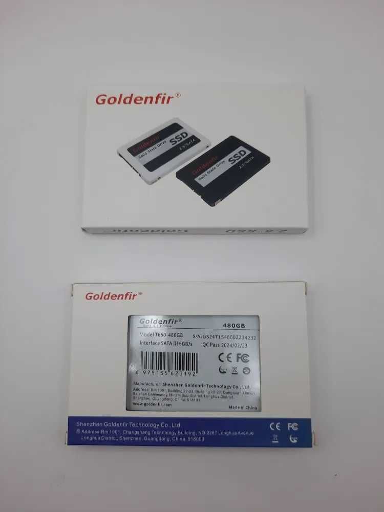 Goldenfir SSD 500Gb Sata 6 Gbit/s/ 2.5"/ 550MB/s/с/580MB/s/с, 3D TLC