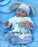 Кукла реборн Newborn Elijah 50 см Оригинал