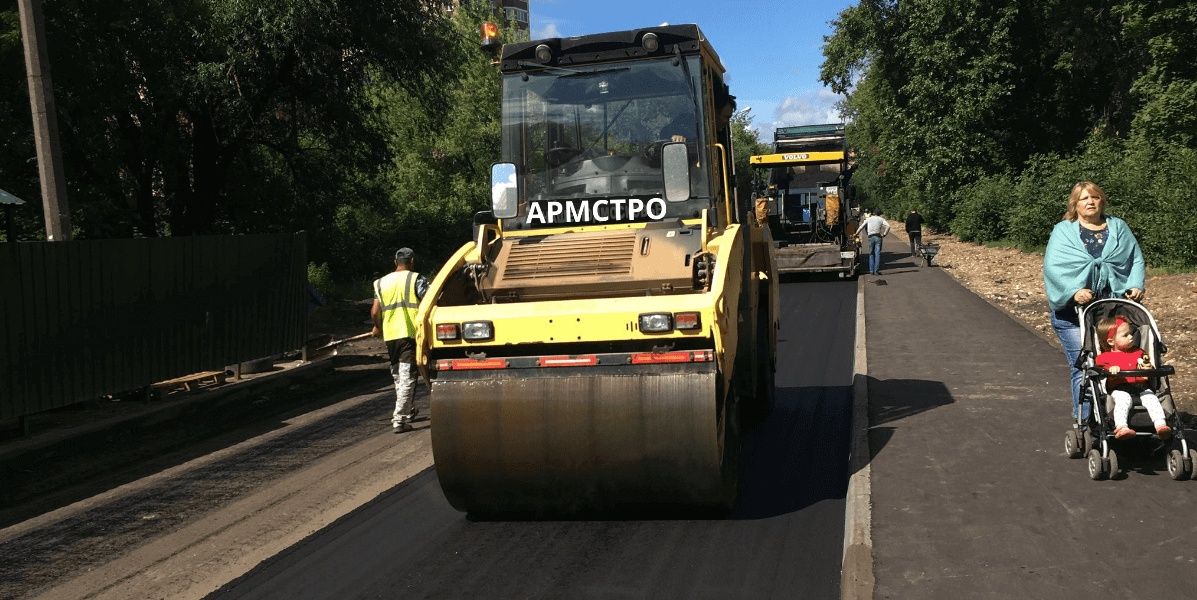 Асфальтирование Асфальт Укладка асфальта