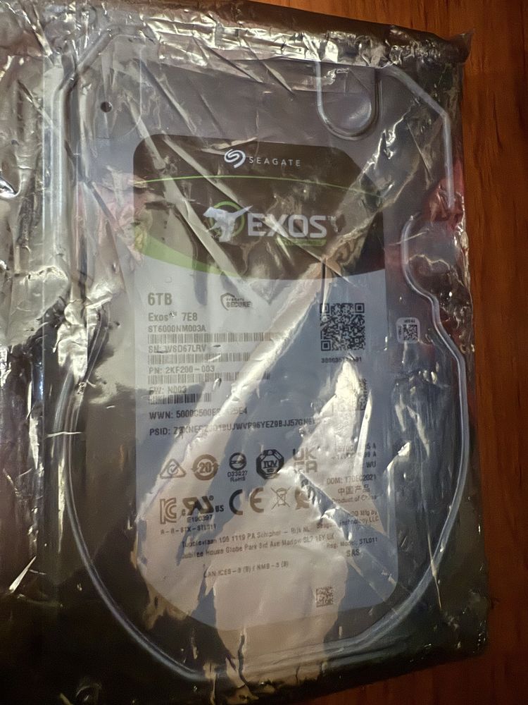 Seagate 6 tb новый