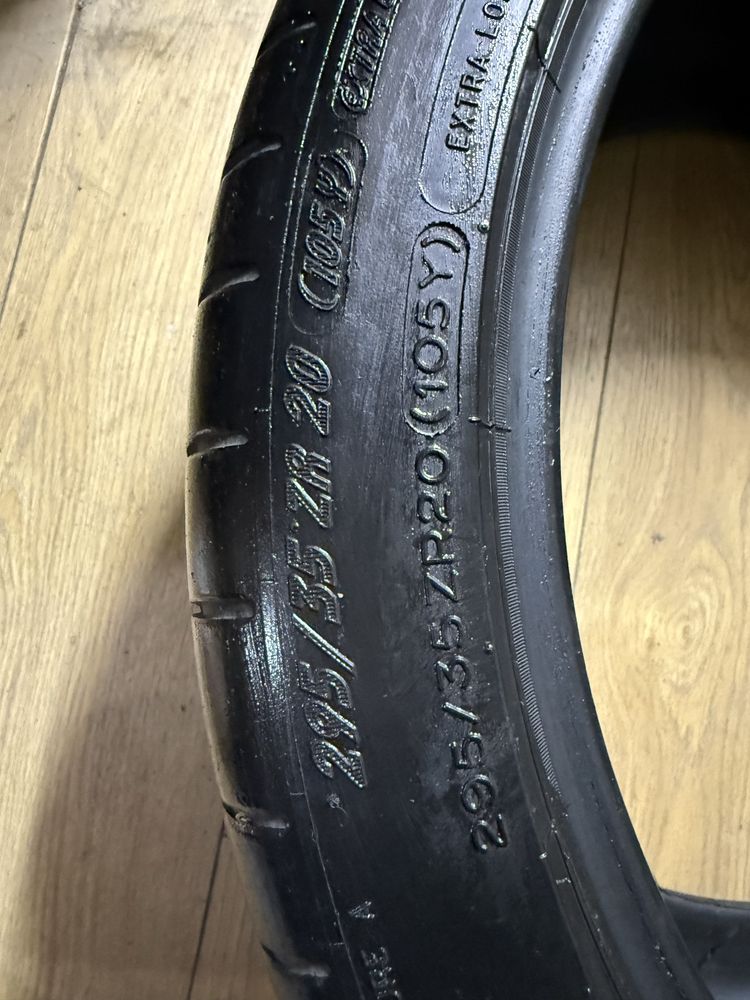 Шины Michelin задние 295/35/20