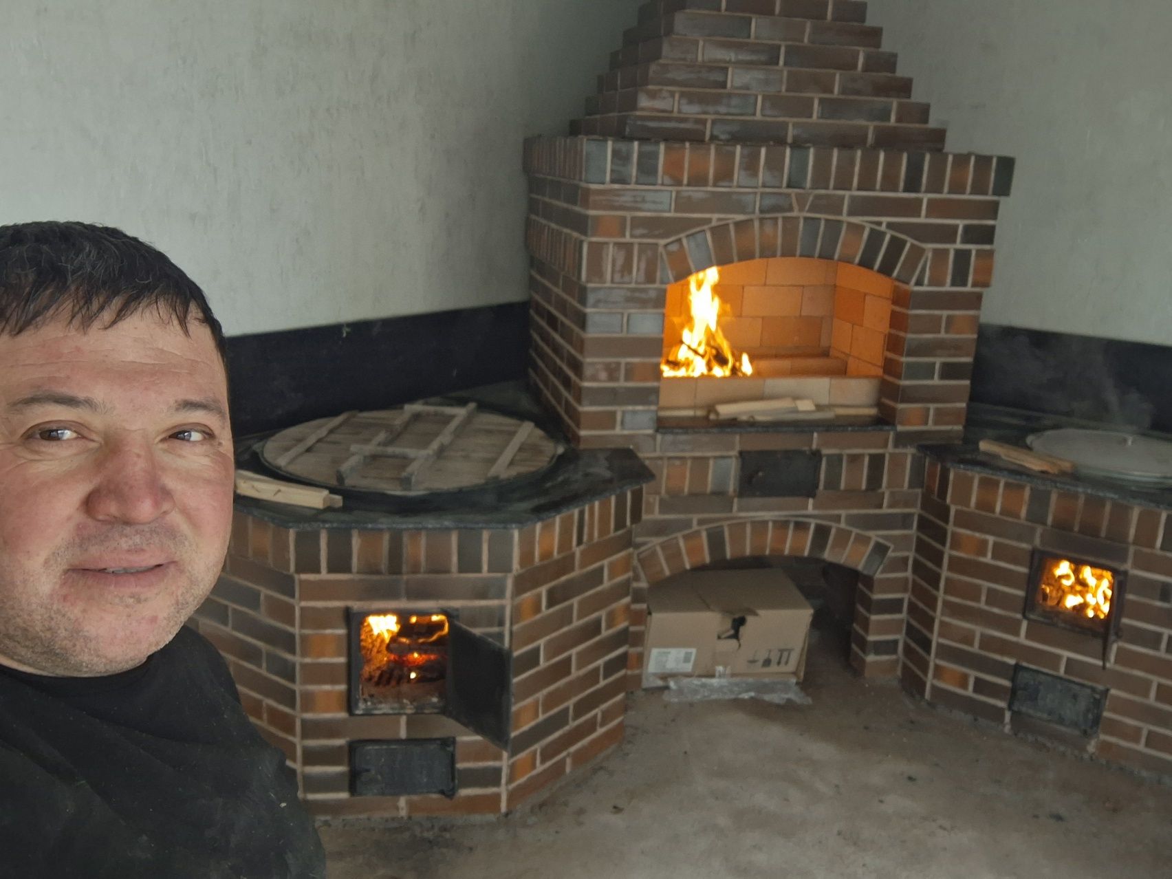 Барбекю тандыр летняя кухня