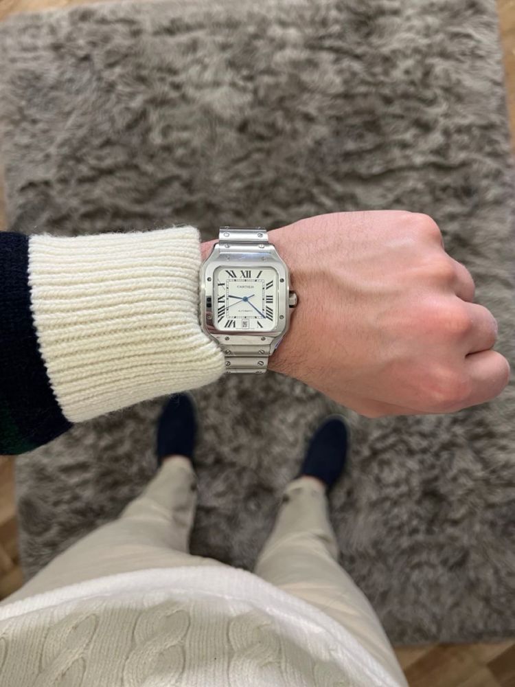 Мужские часы Cartier Santos de Cartier Large Automatic