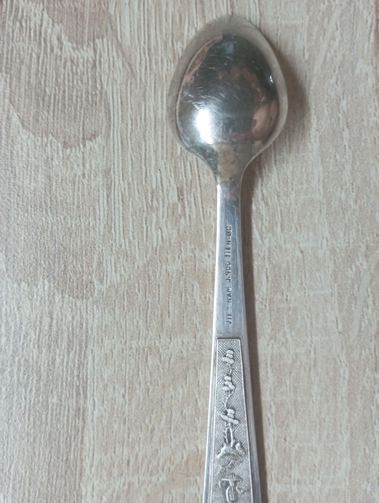 Кофейные ложки 900 пробы серебро,Вьетнам