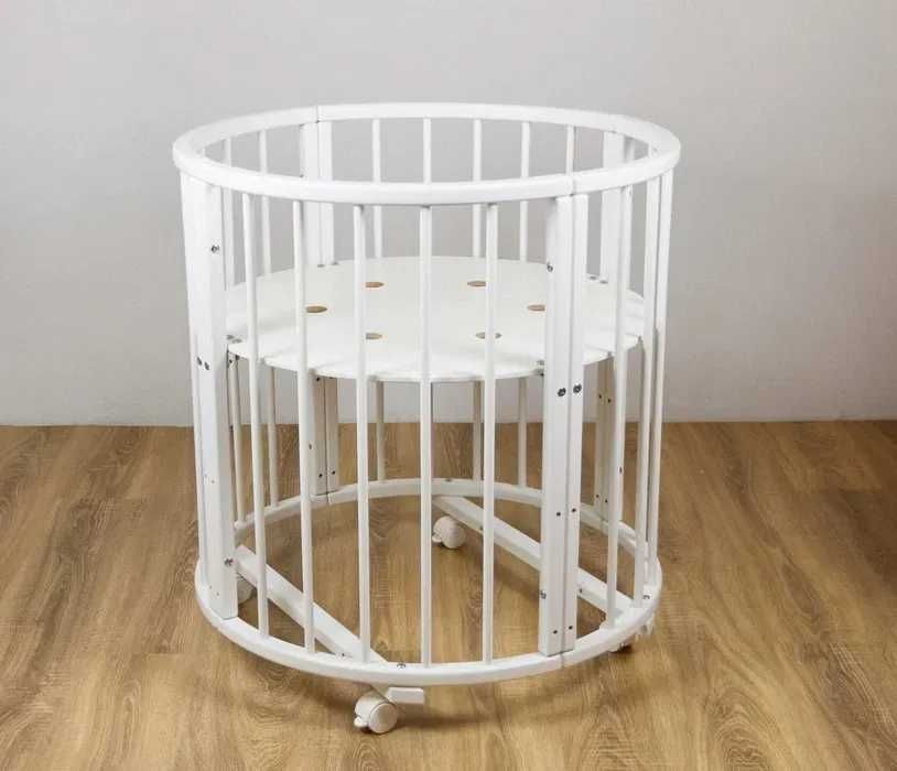 Детские кроватки 6 в 1 MARRY HAPPY CLASSIC с маятником | Доставка есть