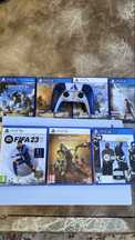 Продажа PS5 + 7 игр + джойстик