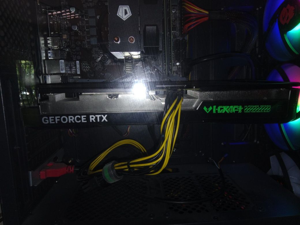 Продам игровой системный блок i3 12100f/16/rtx4060