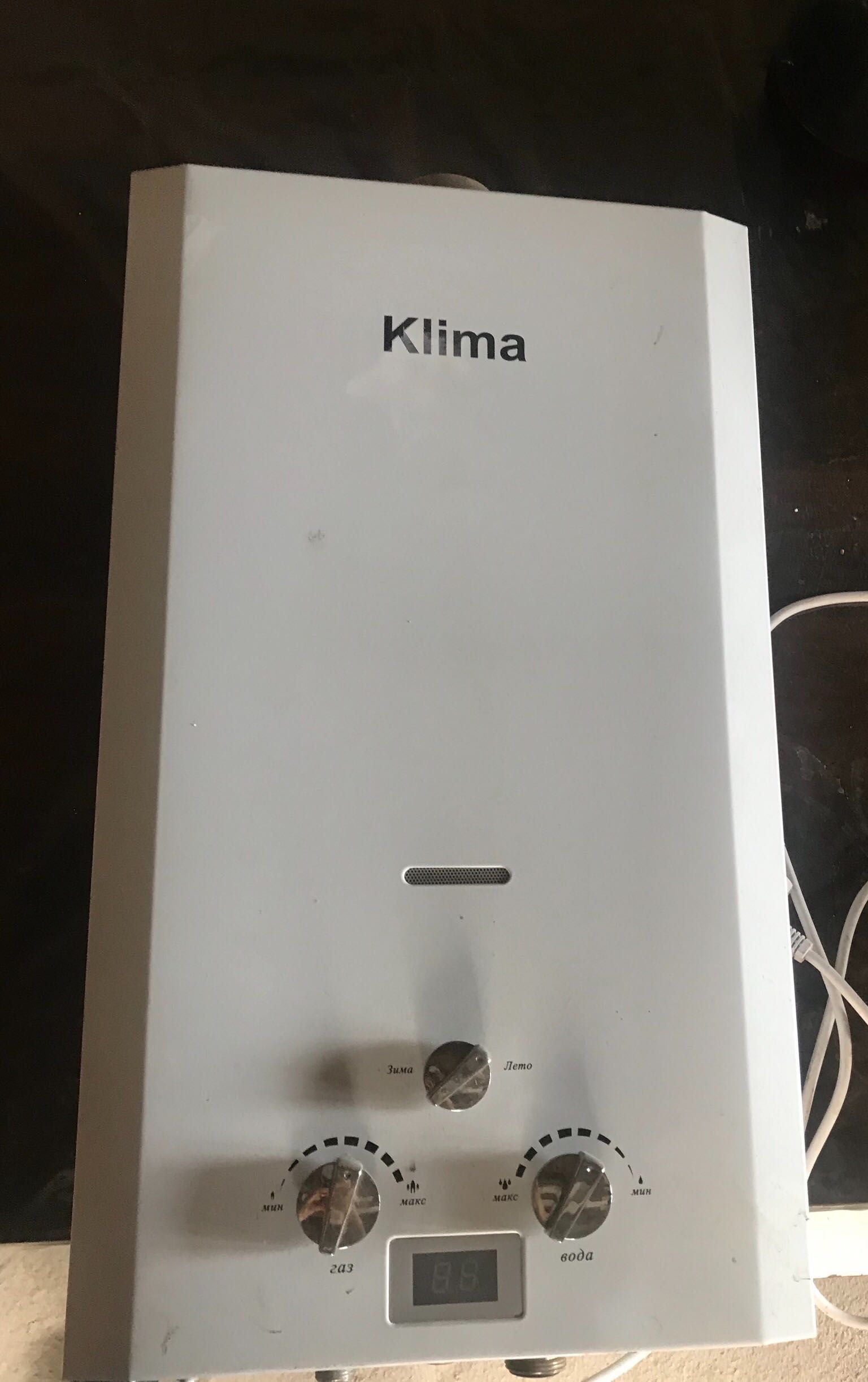 Водонагреватель Klima 10л