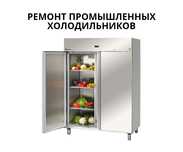 Ремонт домашних и промышленных холодильников.заправка фреона