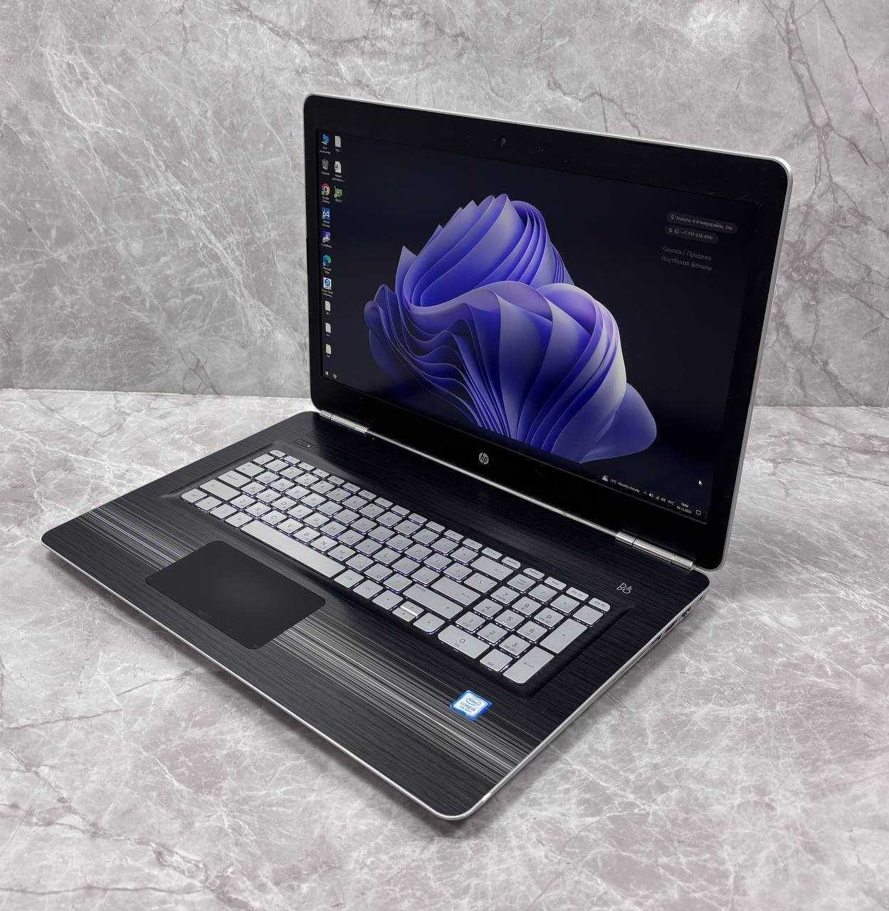 17 дюймов мощный офисный i5-7/Озу 8/ssd 128/Hdd 1Tb/ сумка мышка