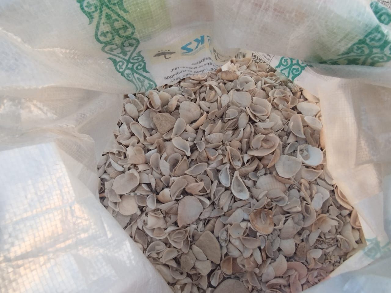 Ракушка кормовая для сельхозживотных