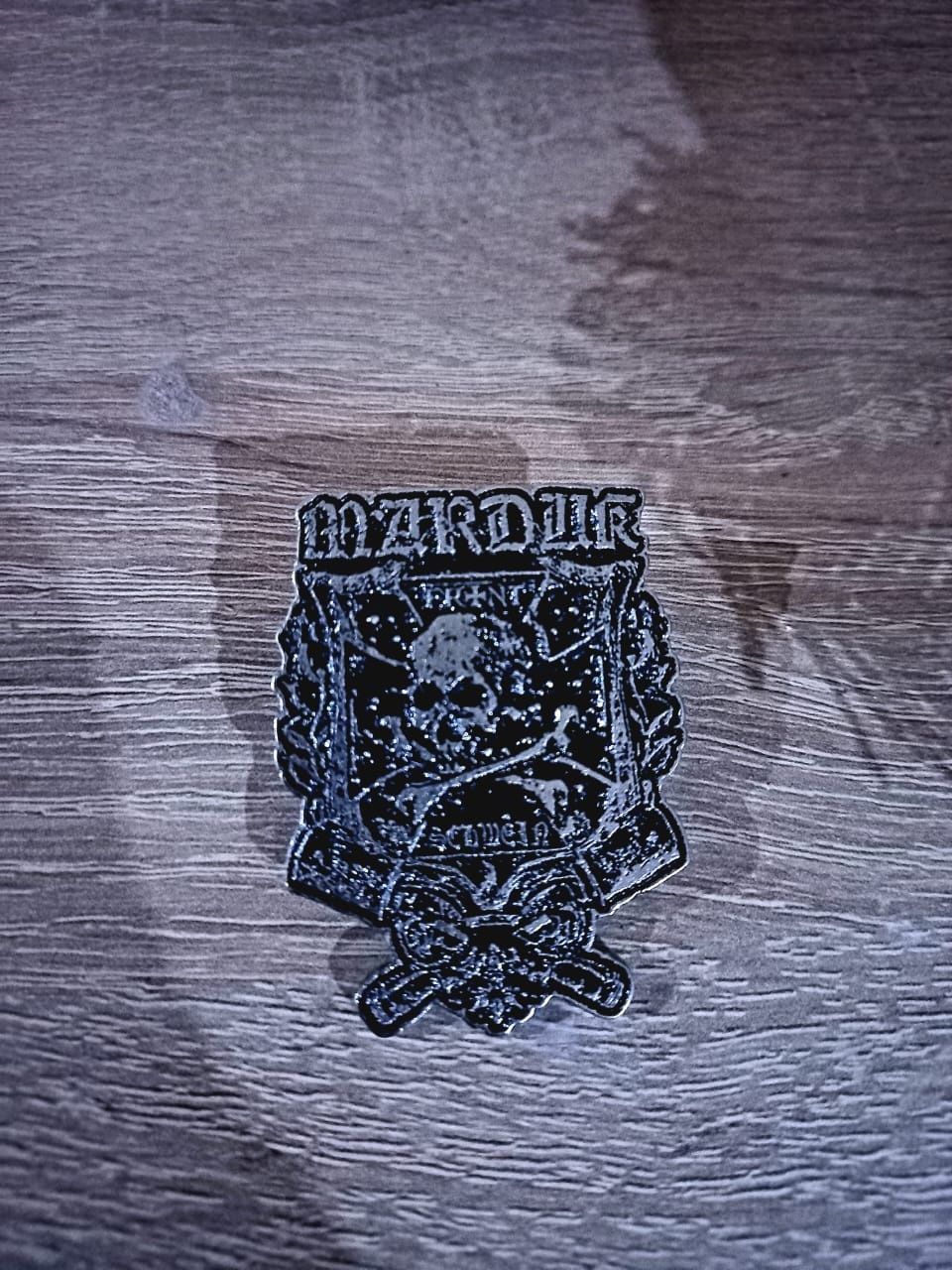 Металлический значок/пин блэк метал группа Marduk/Мардук Frontschwein