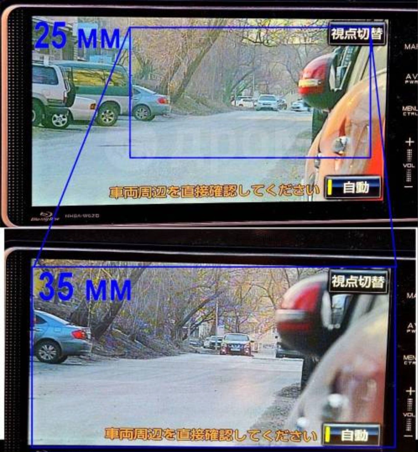 Камера обгона,для праворульных авто