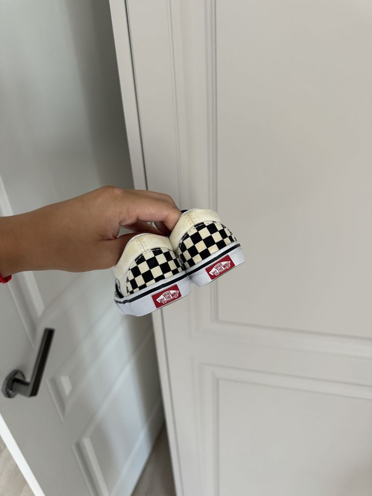 Кеды слипоны vans детские
