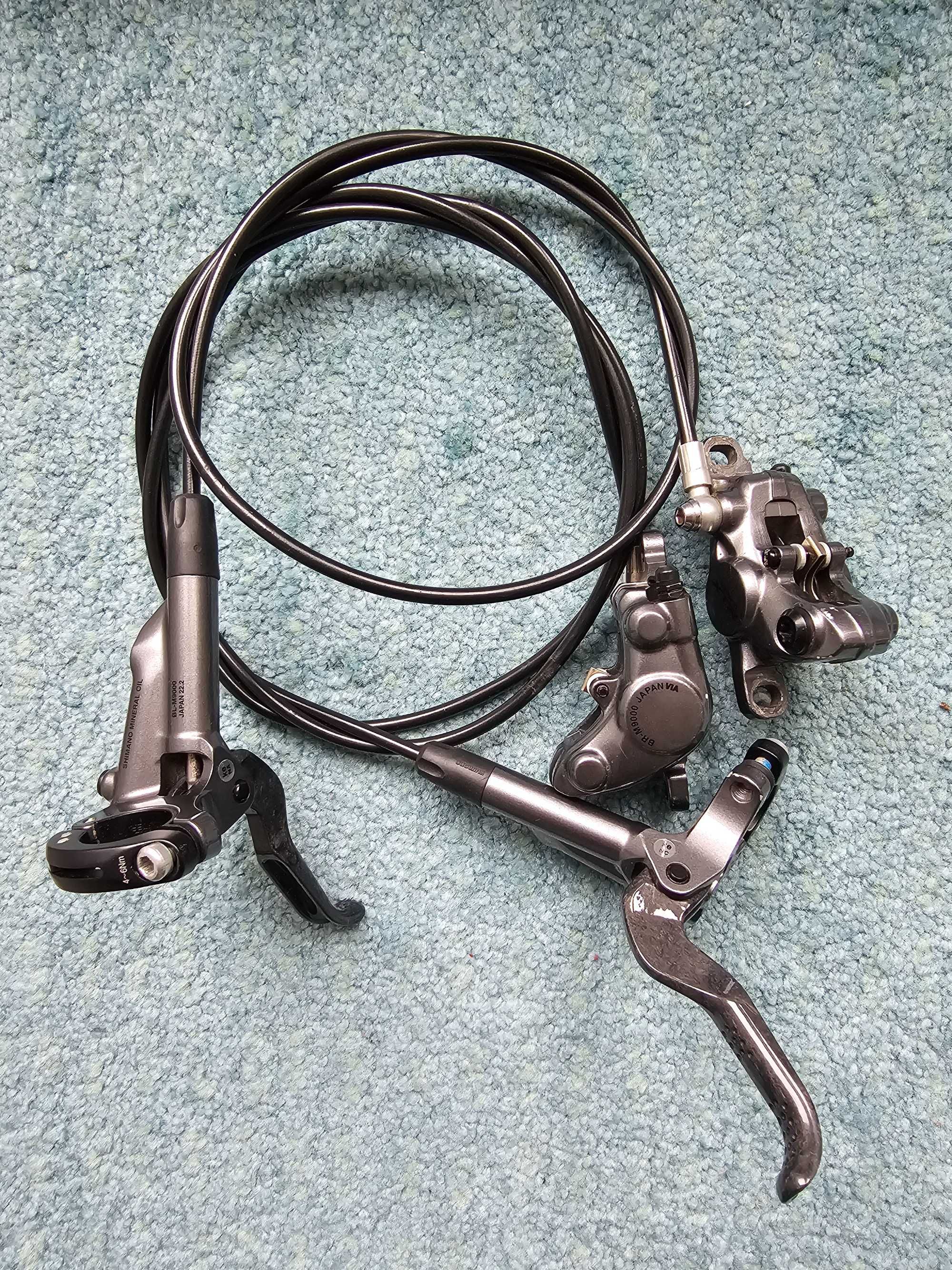 тормоза Shimano XTR BL-M9000/BR-M9000, состояние новых
