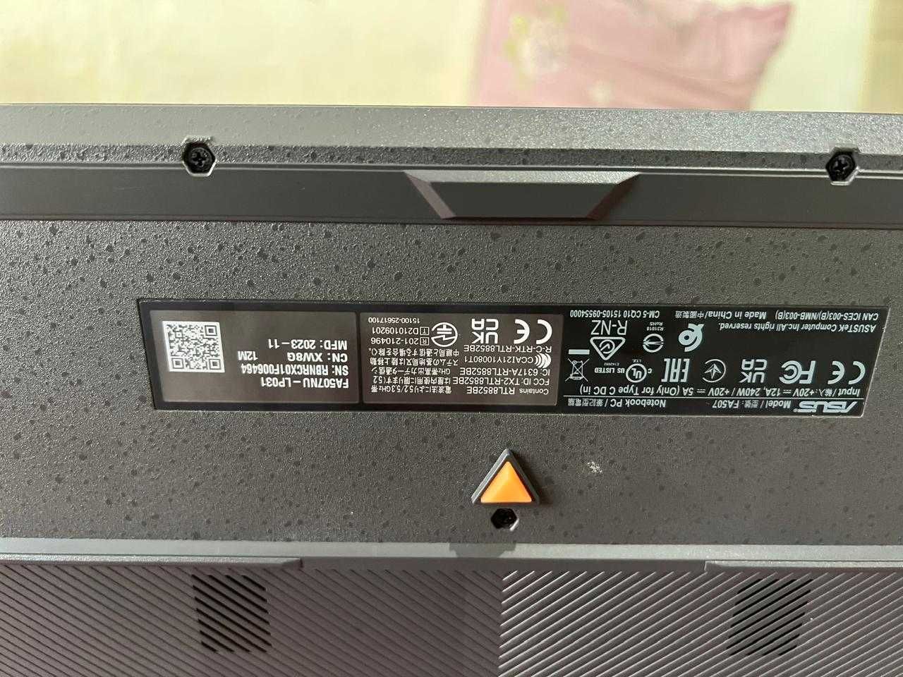 Продаю ноутбук ASUS TUF Gaming A15 — Состояние нового!