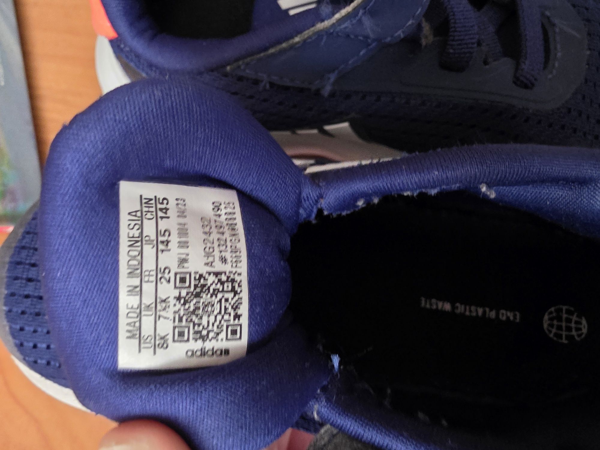 Кроссовки Adidas Duramo SL EL I р. UK 6 / стелька 15.5 см — оригинал!