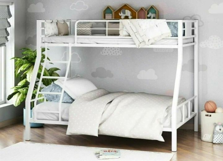 Железный кровать Металлический кровать 2х ярусная кровать