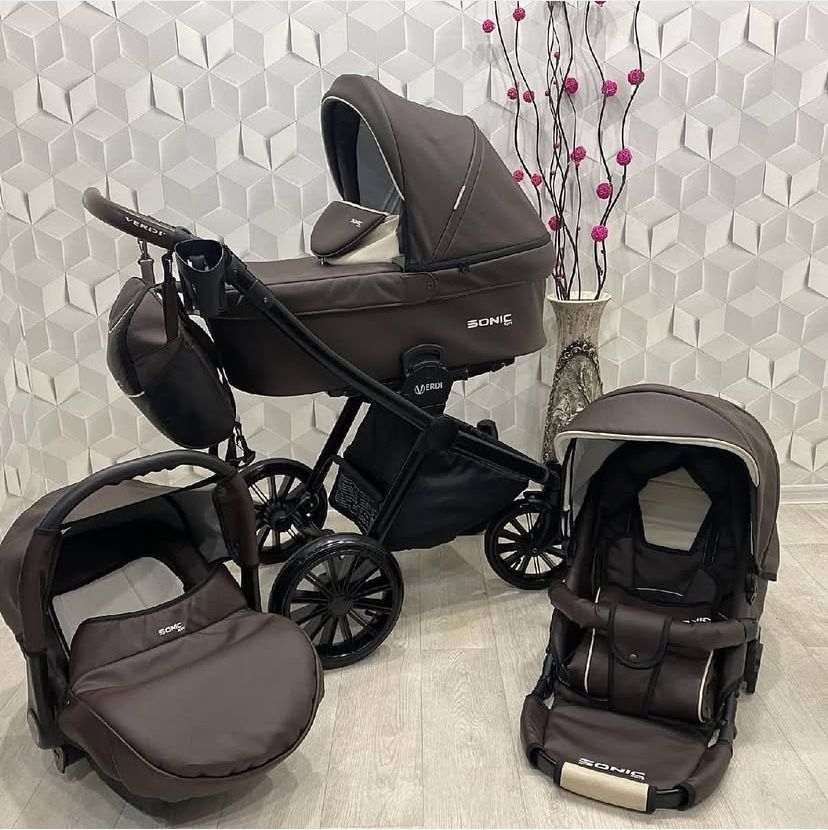 Продам коляску 3 в 1 Verdi Sonic Soft + подарок