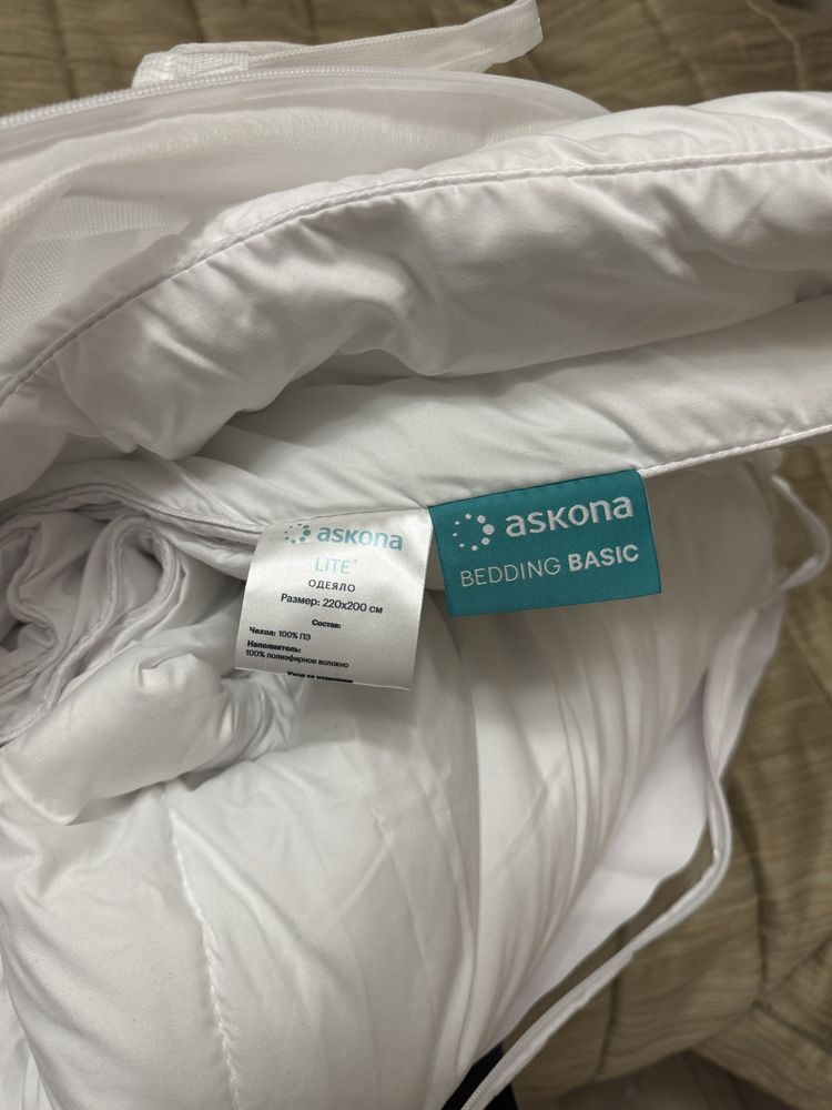 Одеяло Askona Lite новое