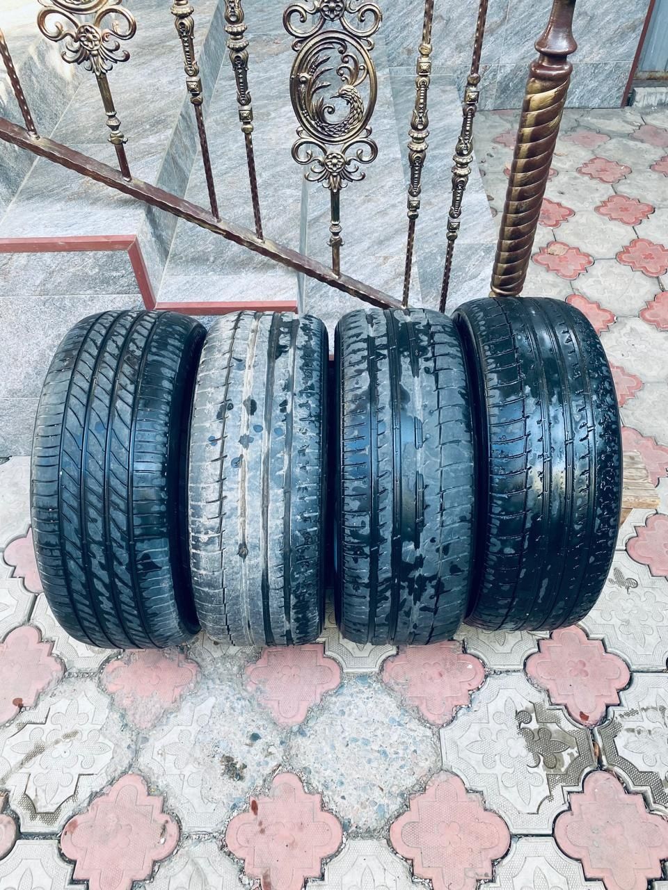 Шины в хорошем состоянии R17 215/55