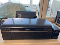 Epson l805 переделанный под dtf