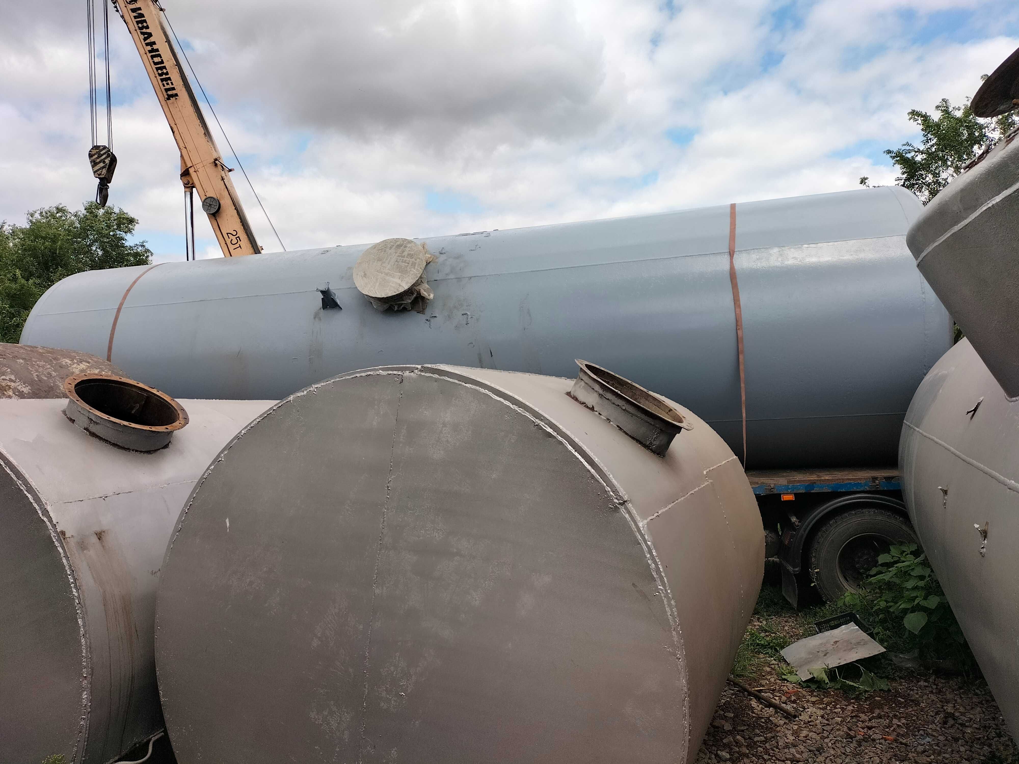 Цистерны  Газ  Пропан  Суг. Газгольдер от 10 до 100 Газовые и нефтяные
