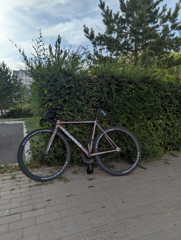 фикс fixed gear tsunami snm100 space grey размер M