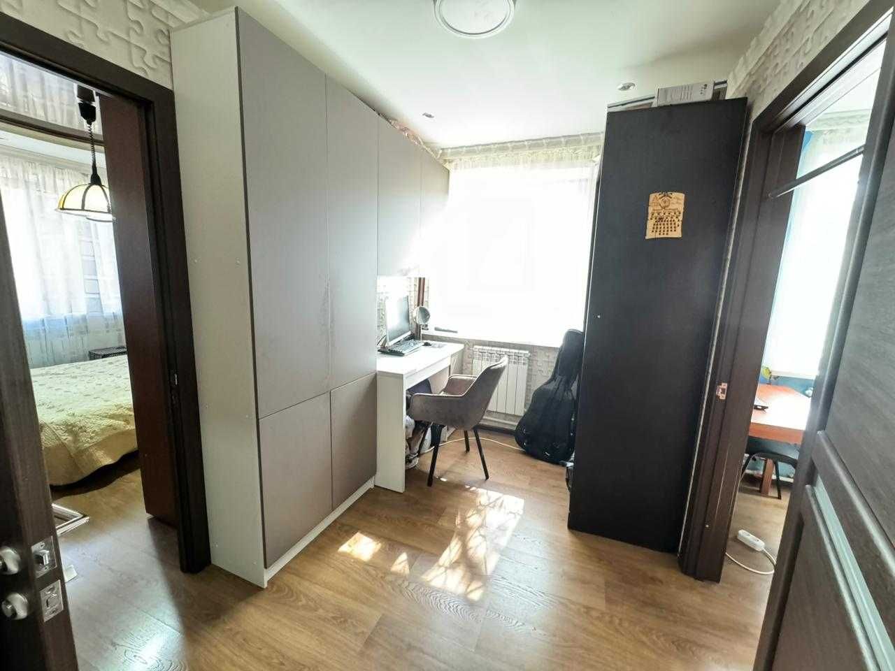 Продаётся 3 комн. кв. на 1 этаже по ул. Рыскулова 21