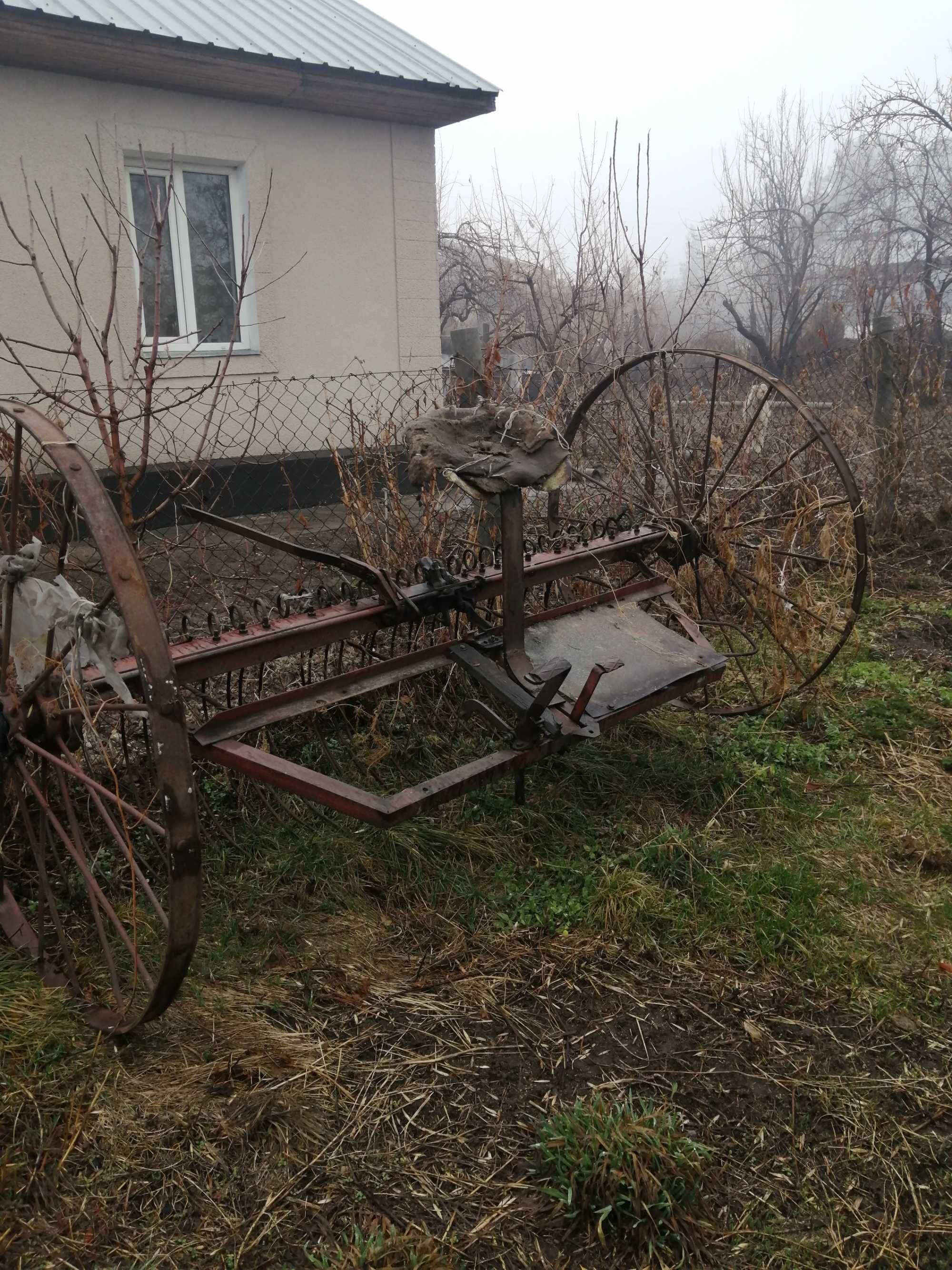 Гужевые грабли для сбора сена(тырма)