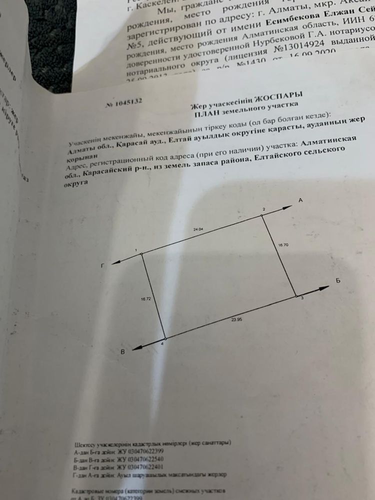 Продам участок кокозек