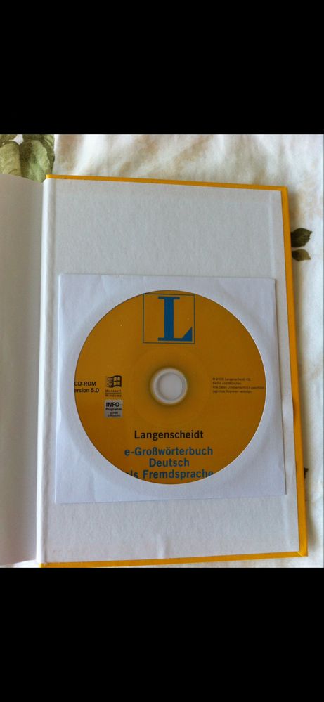 Продам Langenscheidt Großwörterbuch Deutsch als Fremdsprache с CD-ROM
