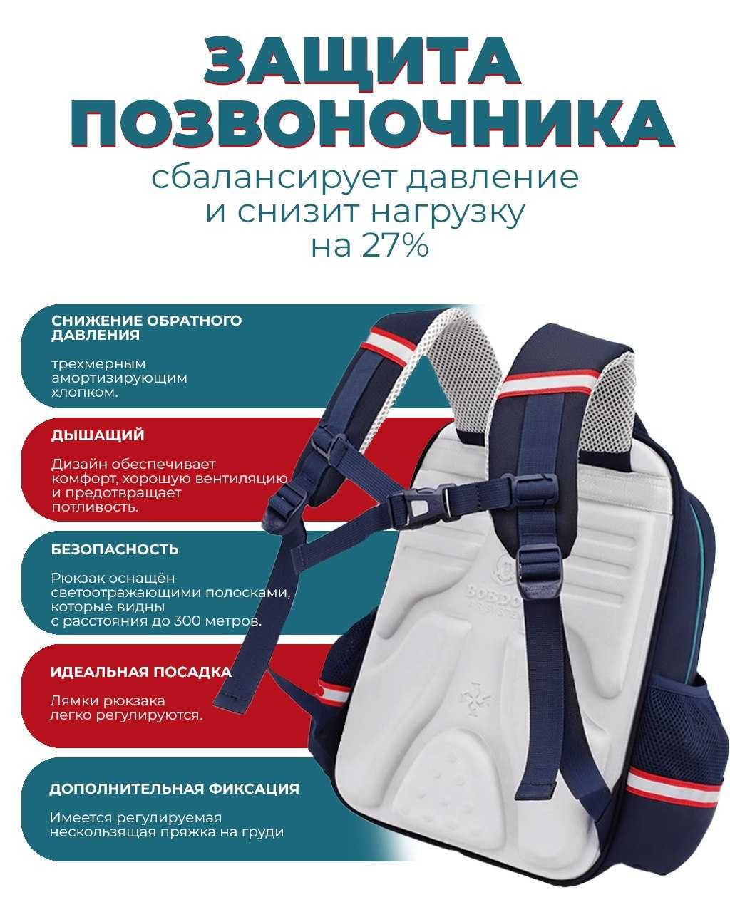 Школьный рюкзак Bobdog BOBDOG SINCE 1988