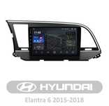 Переходная рамка для андроид магнитолы на Hyundai Elantra AD. Новая.
