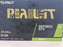 Видеокарта новая Geforce GTX 1660 Ti Dual 6 gb