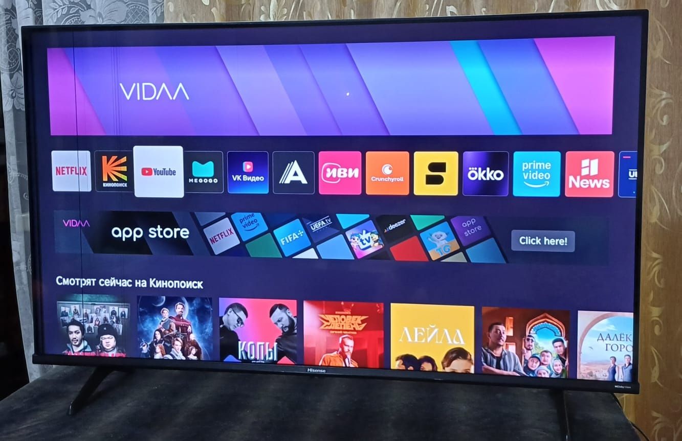 Qled 4К смарт телевизор Hisense. Есть минус.