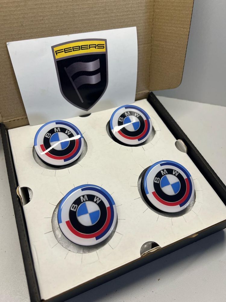 Динамические парящие колпачки (заглушки) на диски BMW F и G серия