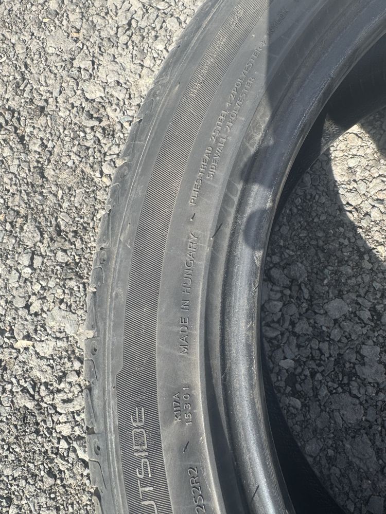 Шины летние hankook 245/45 R19