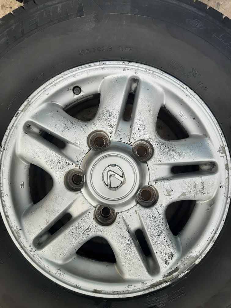 Продам колеса взборе 275/70/16