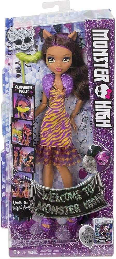Кукла  Monster High Clawdeen Wolf в отличном состоянии.