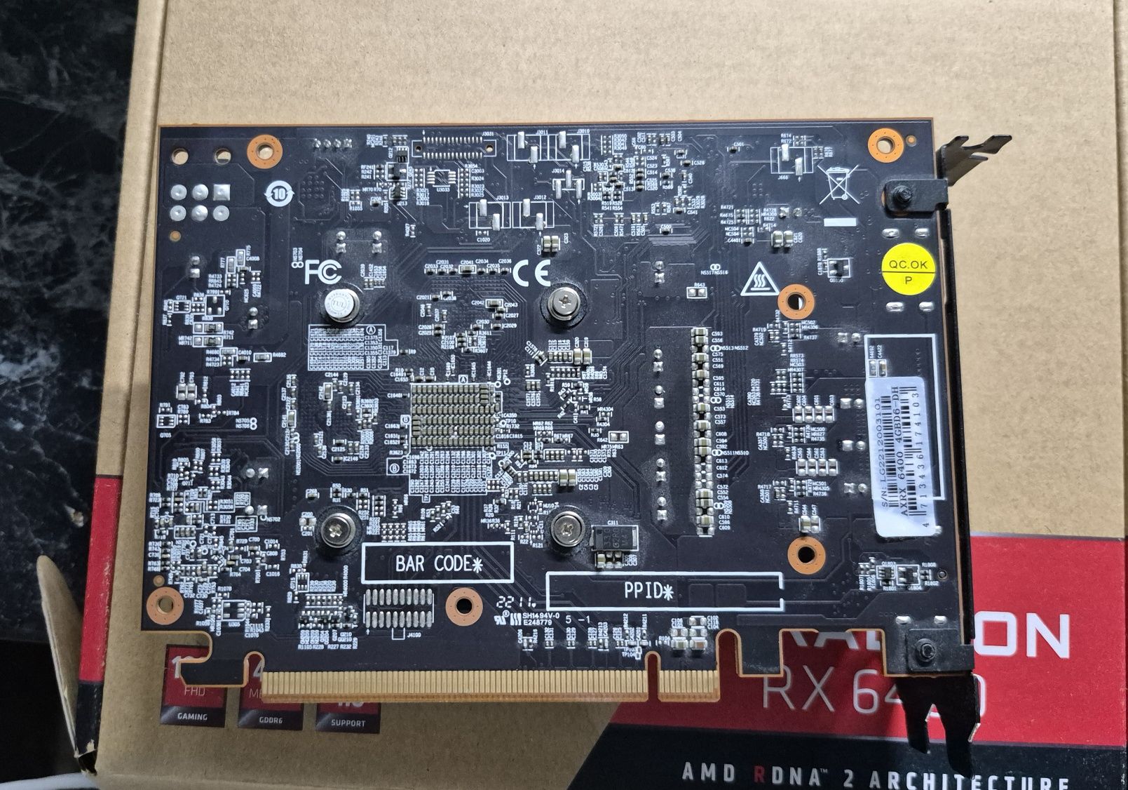 Rx6400 почти новая
