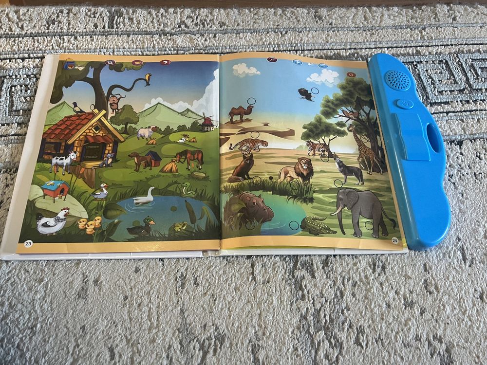 Книжка говорящая-игрушка, о самых необходимых вещах