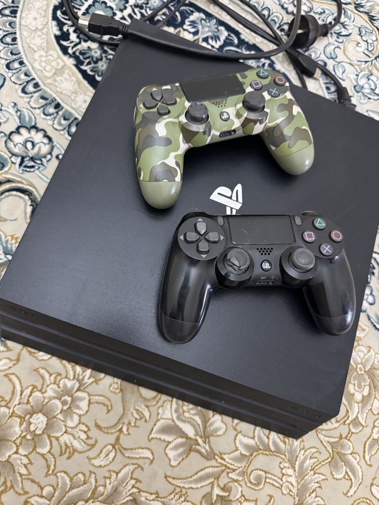 Ps4 pro +2 джестик цена 100000 тг